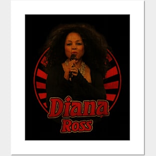 Retro Vintage 80s Diana Ross Posters and Art